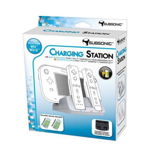 Chargin Station White Subsonic Wii  Wii U